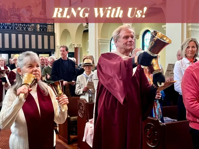 Chancel Bells in Sanctuary Aisle Ringing